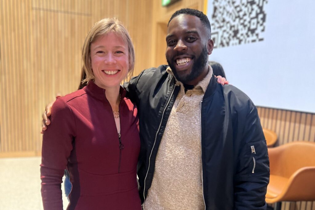 Image of mentor and mentee